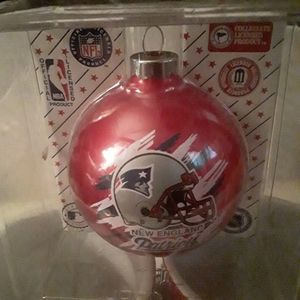 Patriots Red Ornament Sealed Retired